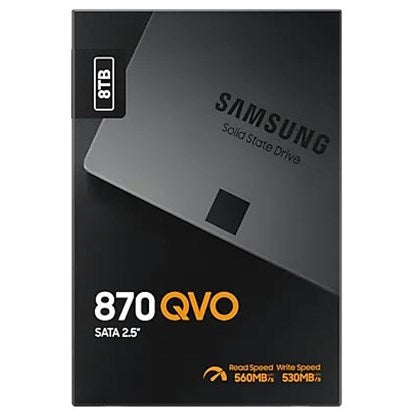 SAMSUNG QVO870 2.5’’ SSD 8TB MZ-77Q8T0BW