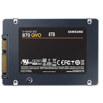 SAMSUNG QVO870 2.5’’ SSD 8TB MZ-77Q8T0BW