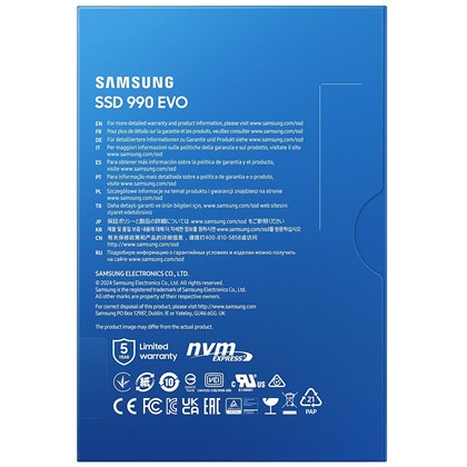 SAMSUNG SSD 1TB 990 EVO PCle 4.0 x4 / 5.0 x2 NVMe