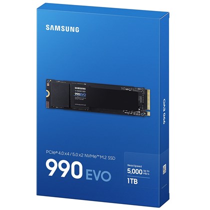 SAMSUNG SSD 1TB 990 EVO PCle 4.0 x4 / 5.0 x2 NVMe