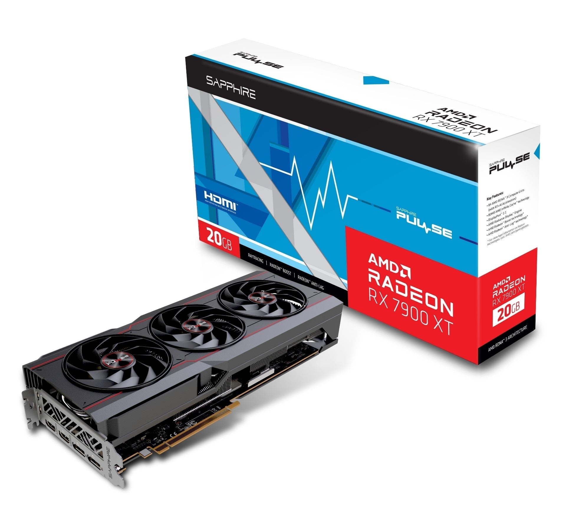 SAPPHIRE PULSE RX 7900 XT 20GB GDDR6 - Cryptech