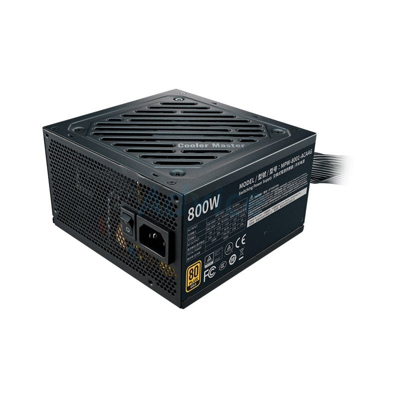 ספק כוח Cooler Master 800W 80 PLUS GOLD none Modular PSU - Cryptech