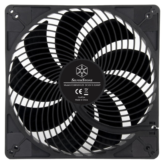 SILVERSTONE AIR PENETRATOR 184I PRO 180MM PWM 1200RPM FAN - Cryptech