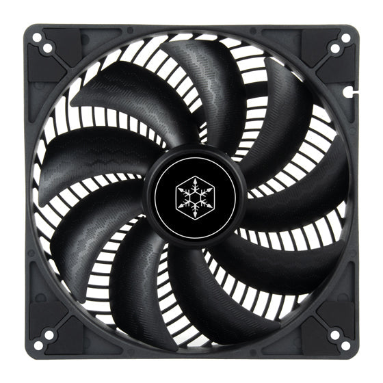 SILVERSTONE AIR PENETRATOR 184I PRO 180MM PWM 1200RPM FAN - Cryptech