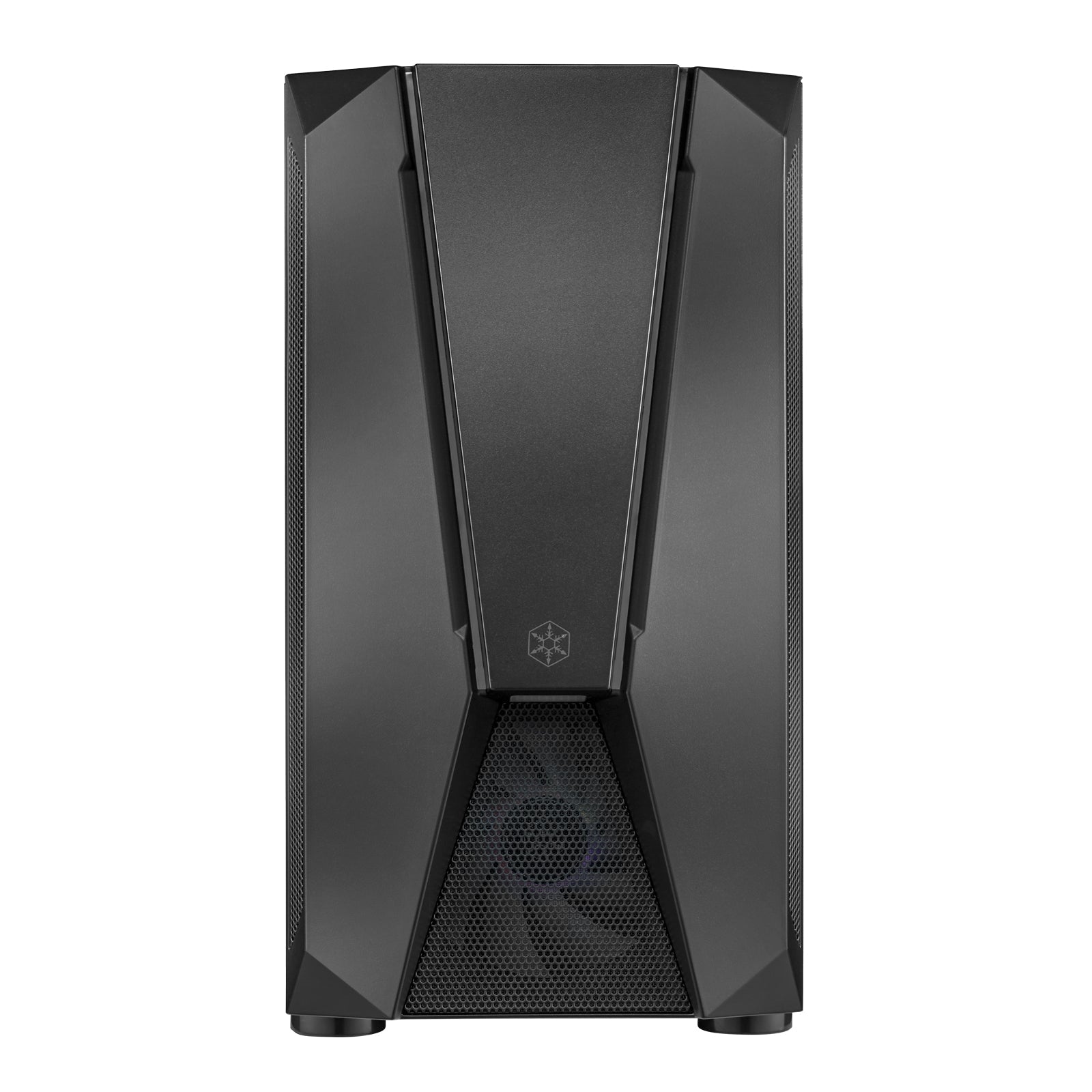 SILVERSTONE FARA V1M PRO BLACK TG CASE - Cryptech