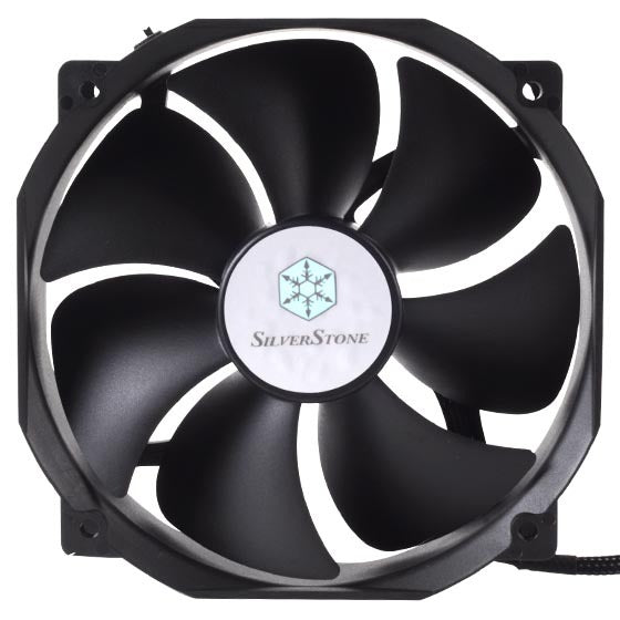 SILVERSTONE FHP141 140MM 500~2000RPM BLACK FAN - Cryptech