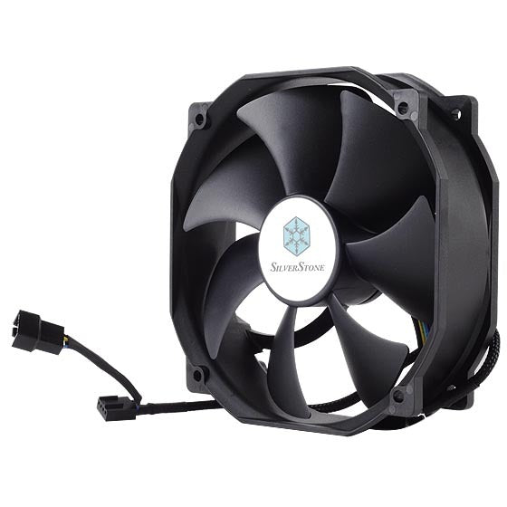 SILVERSTONE FHP141 140MM 500~2000RPM BLACK FAN - Cryptech