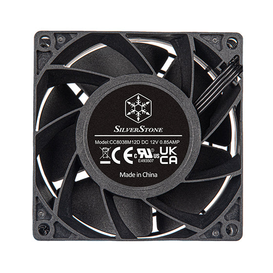 SILVERSTONE FHS 80X 38MM PWM 2K~10KRPM INDUSTRIAL FAN - Cryptech