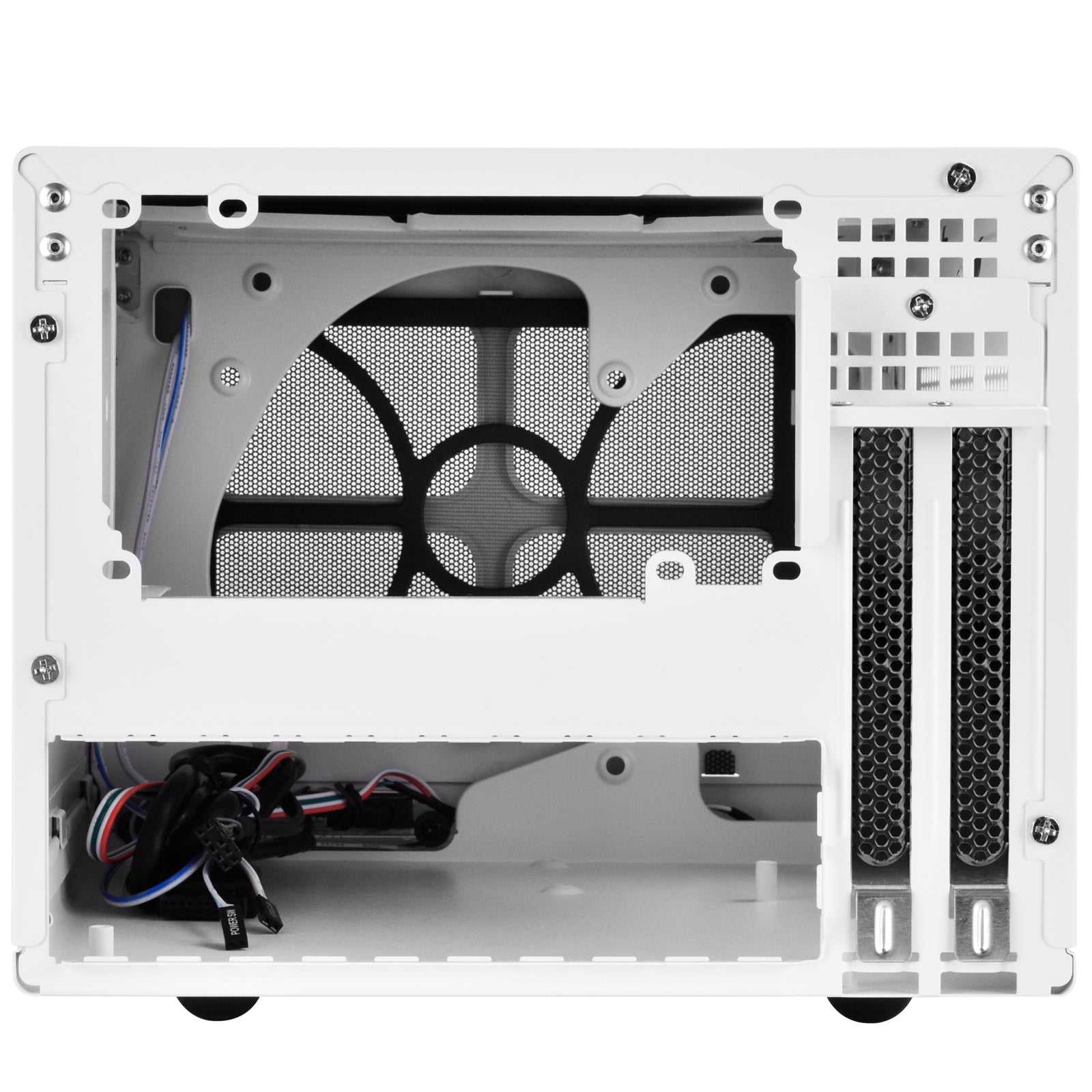 SILVERSTONE SUGO SG13 WHITE CASE - Cryptech