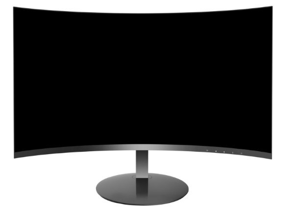 SOLID CF270FW 27&quot; CURVED FRAMELESS VGA HDMI SPEAKERS - Cryptech