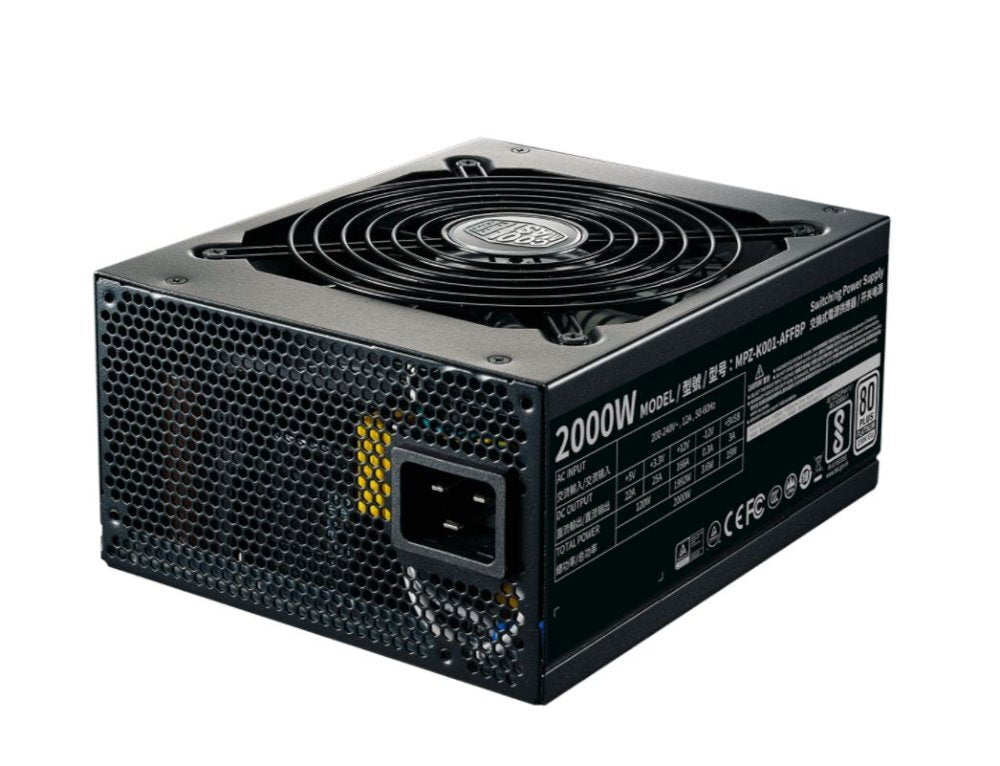 ספק מודולרי Cooler Master MASTERWATT MAKER 2000W 80PUS TITANIUM - Cryptech