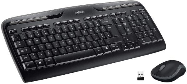 סט אלחוטי Logitech MK330 RF Wireless Keyboard and Mouse Black - Cryptech