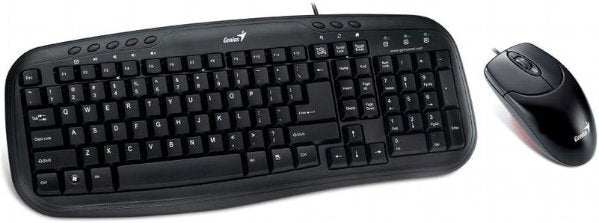 סט חוטי Genius Smart KM-200 Keyboard and Mouse USB Black - Cryptech