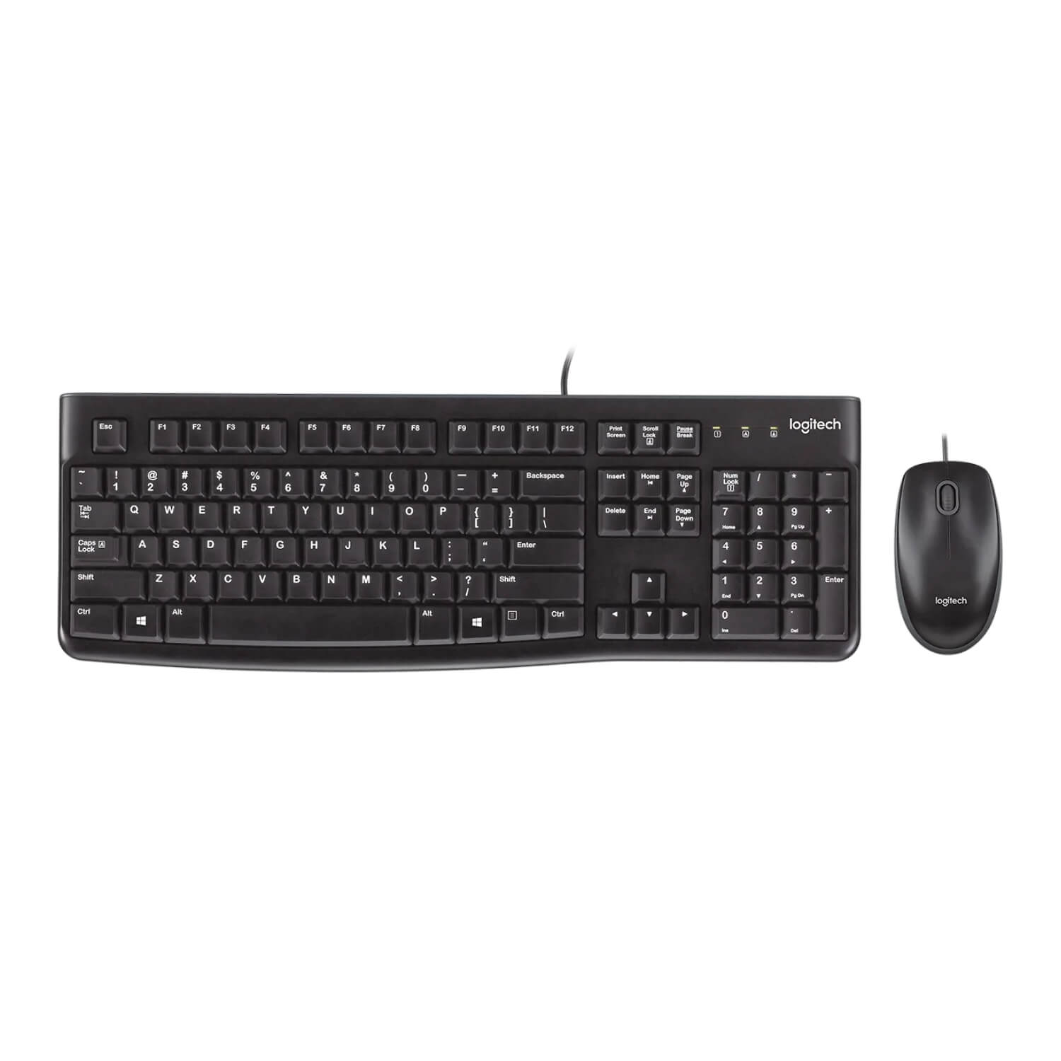 סט מקלדת ועכבר חוטי Logitech MK120 - Cryptech