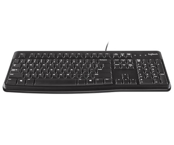 סט מקלדת ועכבר חוטי Logitech MK120