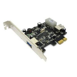 STLAB PCI-E CARD USB3.0 2-PORTS (1X EXTERNAL + 1X INTERNAL) NEC CHIPSET - Cryptech