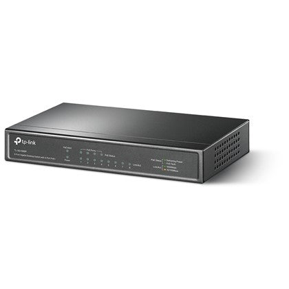 SWITCH 8PORT GIGA WITH 4PORT POE 64W TP LINK