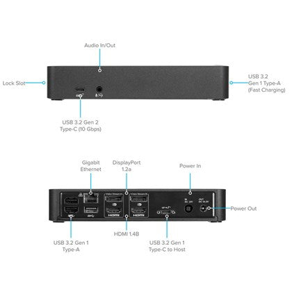 Targus USB-C Universal DV4K Docking Station With DisplayLink PC/ Mac