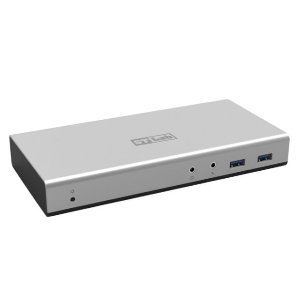 תחנת עגינה אוניברסלית USB3.0 DVI HDMI ST LAB ST-U-900 - Cryptech