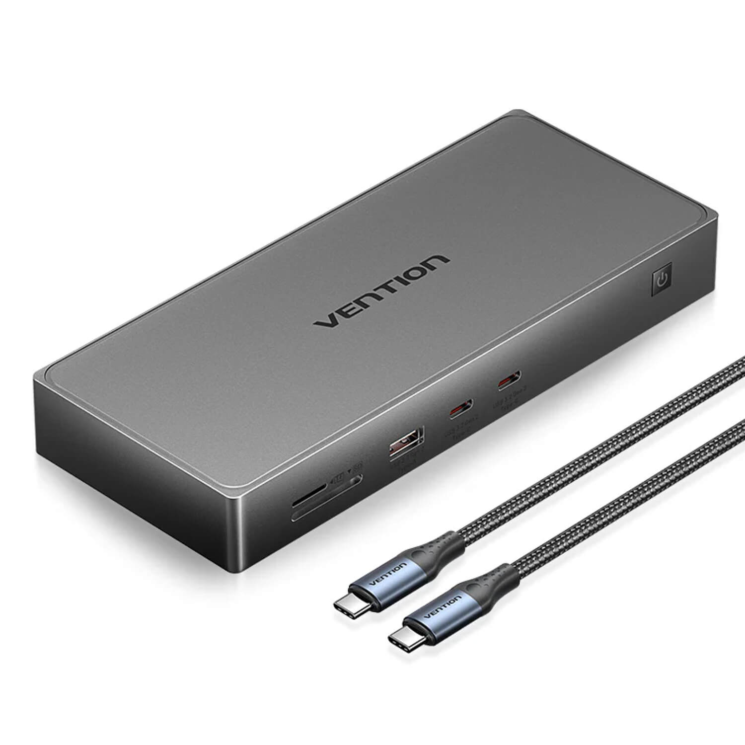 תחנת עגינה Vention 11-in-1 4K USB-C DisplayLink