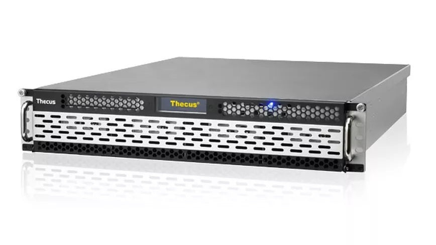 THECUS ENTERPRISE RACKMOUNT STORAGE SOLUTION 8-BAY NAS WITH OPTIONAL 10GB LAN - Cryptech