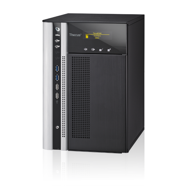 THECUS LARGE BUSINESS 6-BAY MINI-TOWER ADVANCED NAS WITH OPTIONAL 10GB LAN - Cryptech