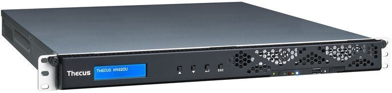 THECUS N4510 PRO-R ENTERPRISE RACKMOUNT RELIABLE 4-BAY 1U REDUNDANT PS SOLUTION FOR SMB - Cryptech