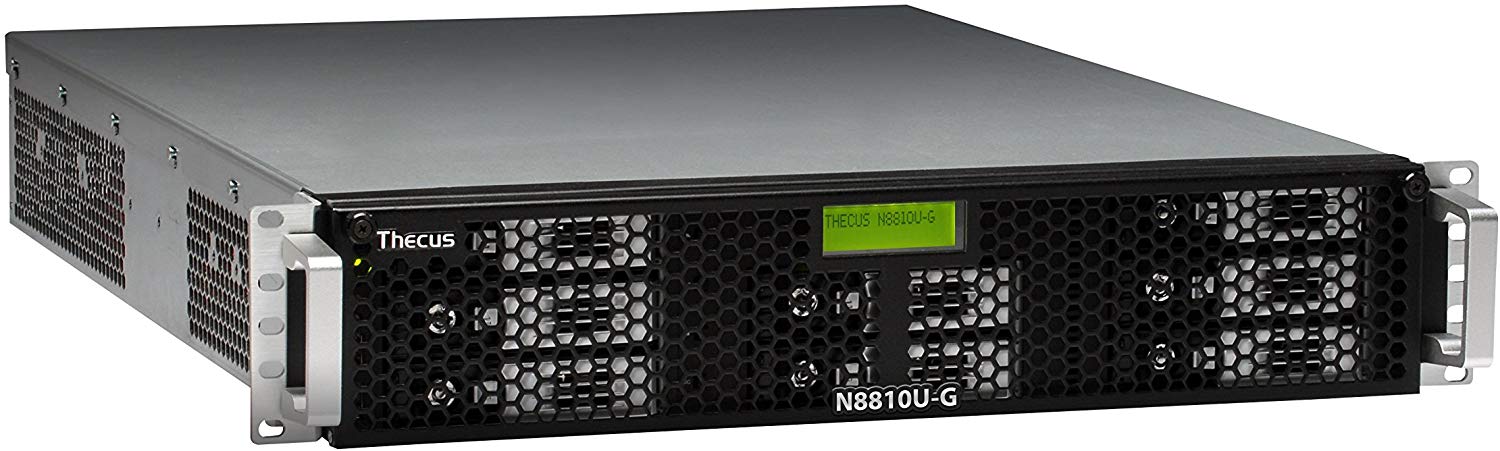 THECUS N8810U-G ENTERPRISE RACKMOUNT STORAGE 8-BAY NAS - Cryptech