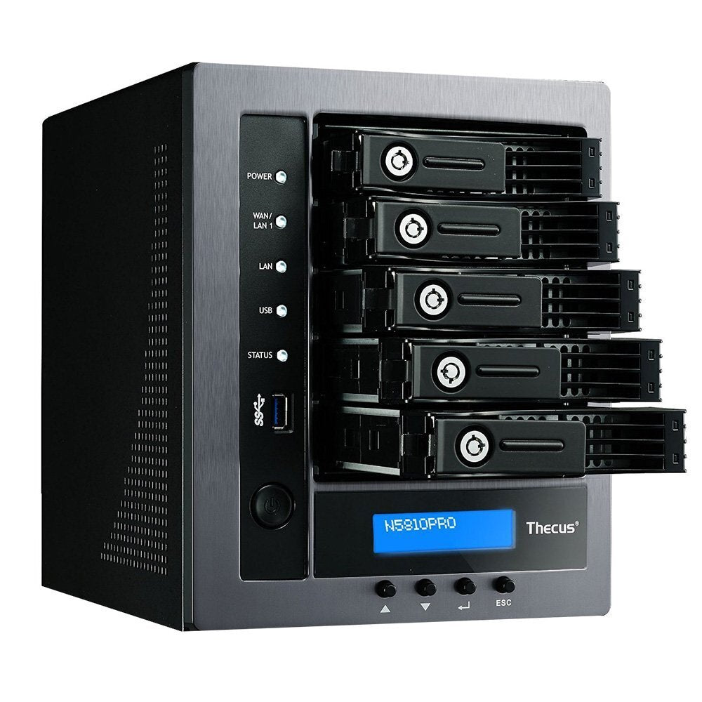 THECUS NAS N5810 PRO MINI-UPS + 5X GBL - Cryptech