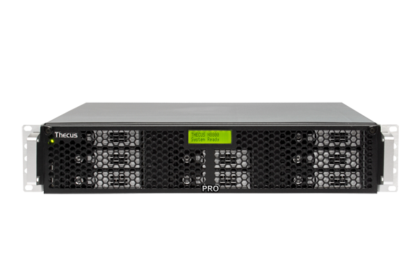 THECUS SMB RACKMOUNT STORAGE SOLUTION 8-BAY NAS WITH OPTIONAL 10GB LAN - Cryptech