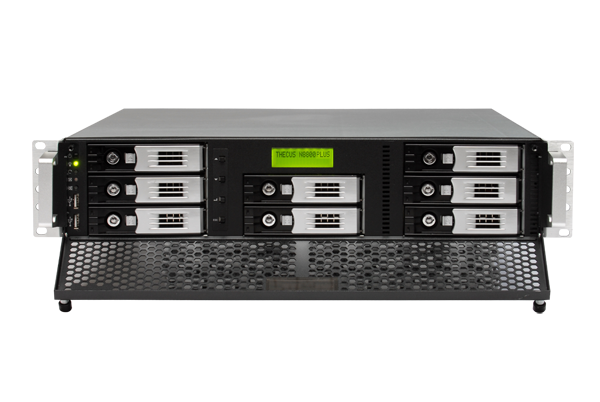 THECUS SMB RACKMOUNT STORAGE SOLUTION 8-BAY NAS WITH OPTIONAL 10GB LAN - Cryptech