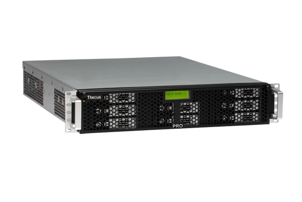 THECUS SMB RACKMOUNT STORAGE SOLUTION 8-BAY NAS WITH OPTIONAL 10GB LAN - Cryptech