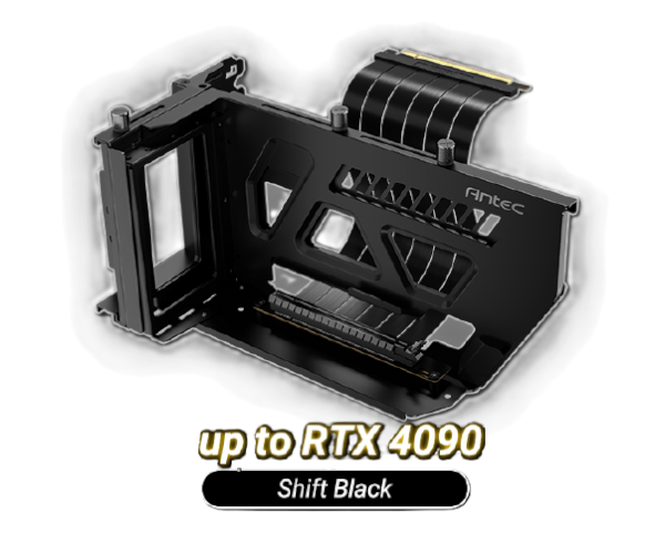 תופסן אנכי Antec Shift Vertical GPU Bracket incl PCIE4.0 riser