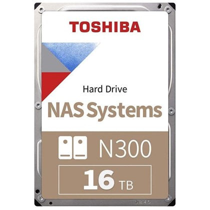 TOSHIBA N300 16TB NAS HDD/(256MB-7200RPM)