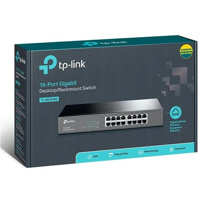 TP LINK SWITCH 16PORT 10/100/1000