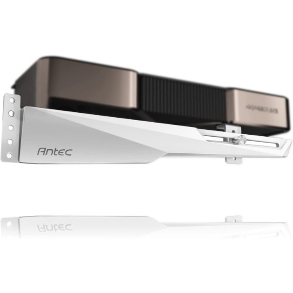 תומך לכרטיסי מסך ANTEC GPU Support Dagger White - Cryptech