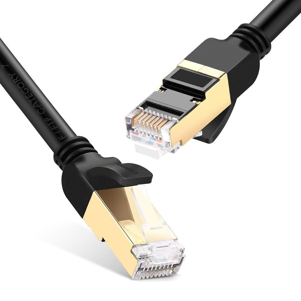 UGREEN CAT7 F/FTP | 10GBPS | 600MHZ | 28AWG | 3M GOLD PLATED CABLE - Cryptech