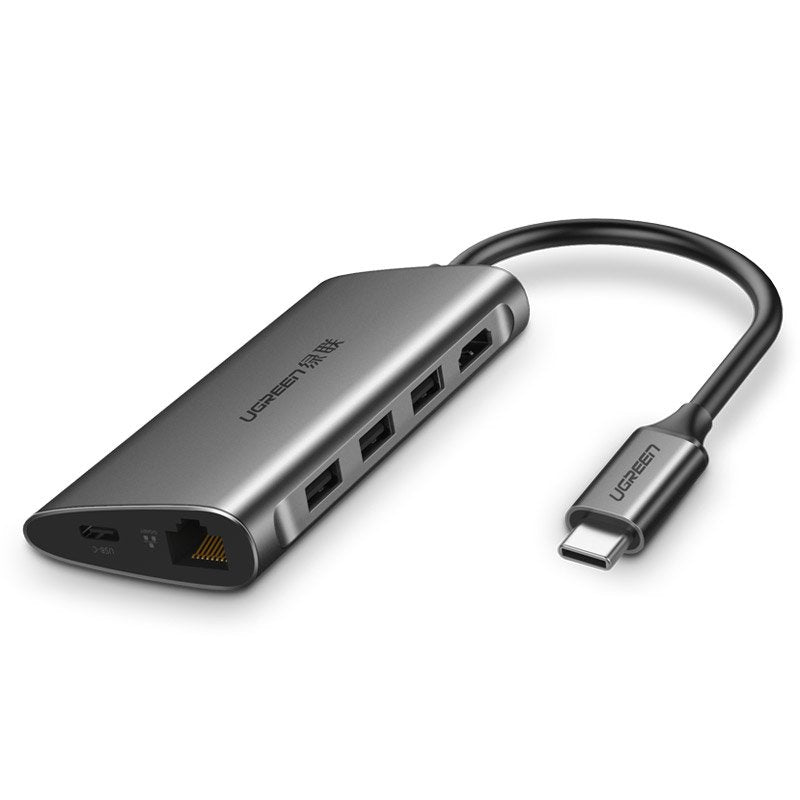 UGREEN USB-C TO USB-A X3 | HDMI | LAN | SD | PD DOCK - Cryptech