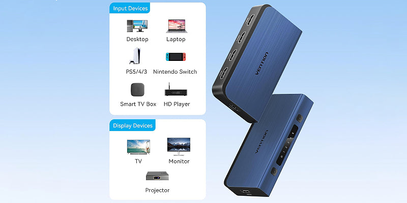 Vention 1 HDMI (in) to 4 (out) HDMI 4K/60Hz Splitter