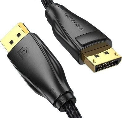 VENTION DP 1.4 8K/60HZ 32GBPS GOLD PLATED 1M CABLE - Cryptech