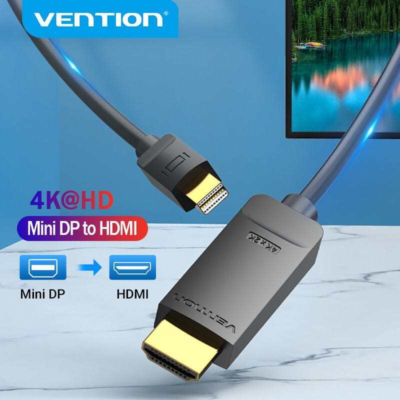 VENTION MINI DP 1.2 TO HDMI 1.4 4K 2M CABLE - Cryptech