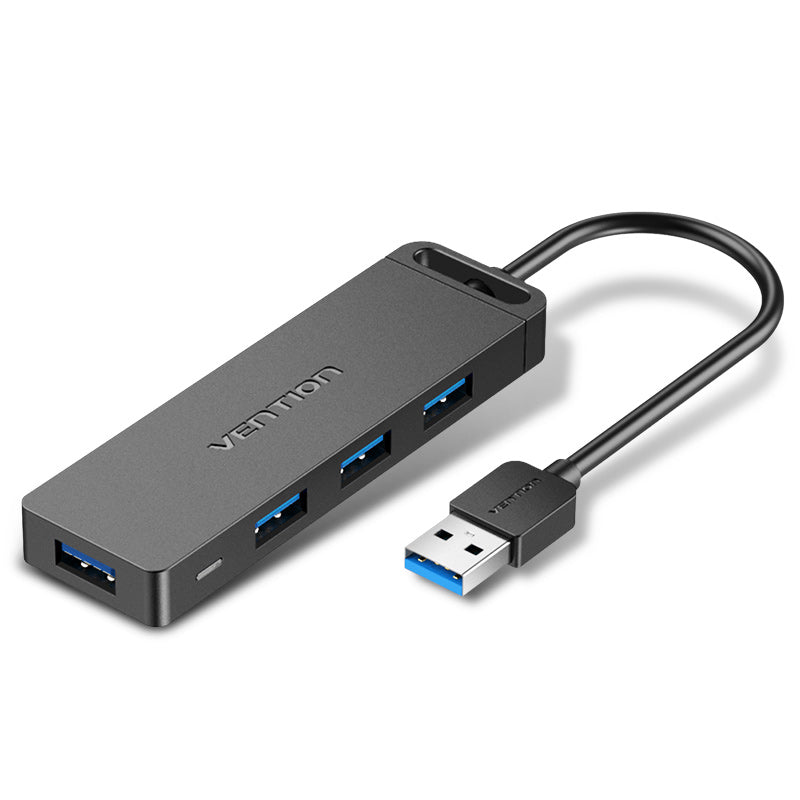 VENTION USB-A 3.0 TO USB-AX4 1M WITH MICRO USB OPTIONAL POWER HUB - Cryptech