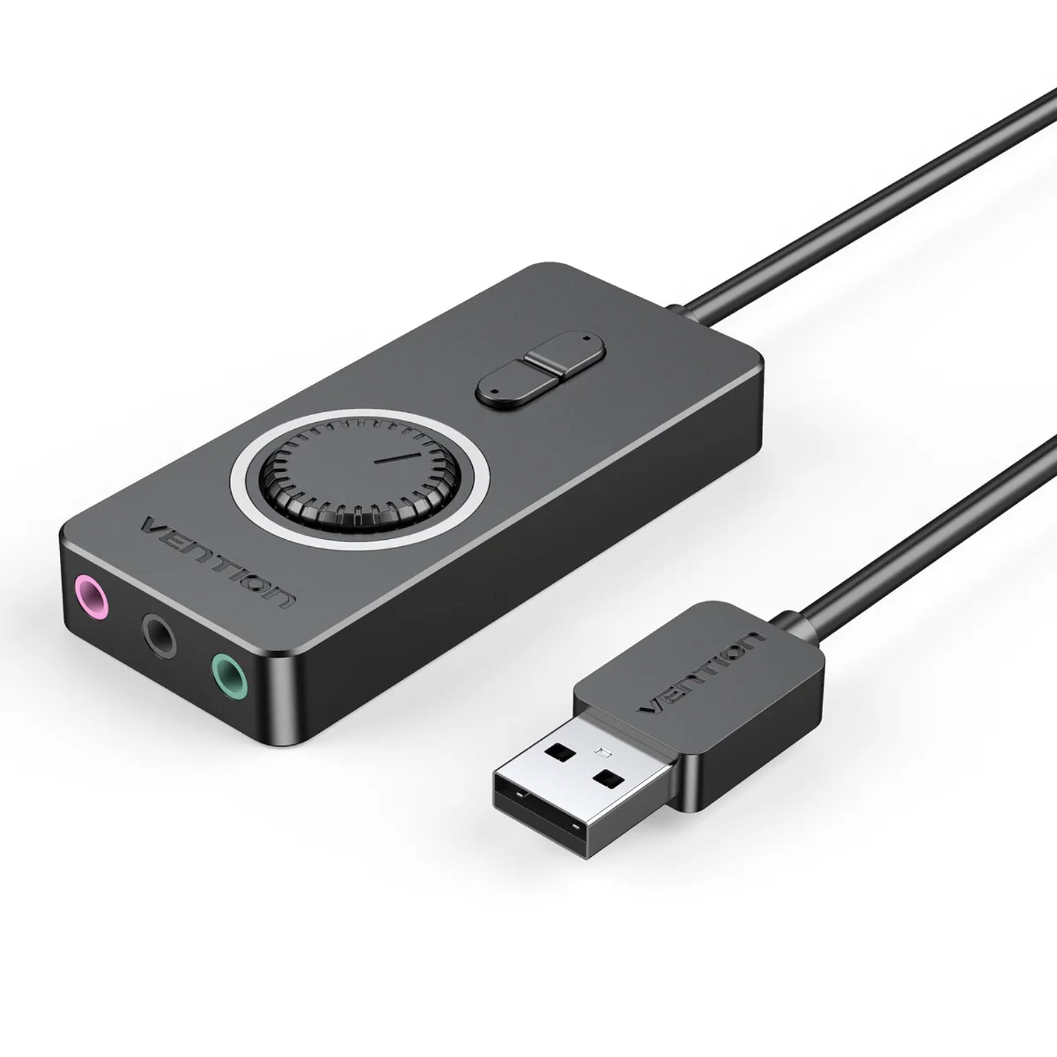 Vention USB-A to 3.5mm x3 | 1m | External Sound Card