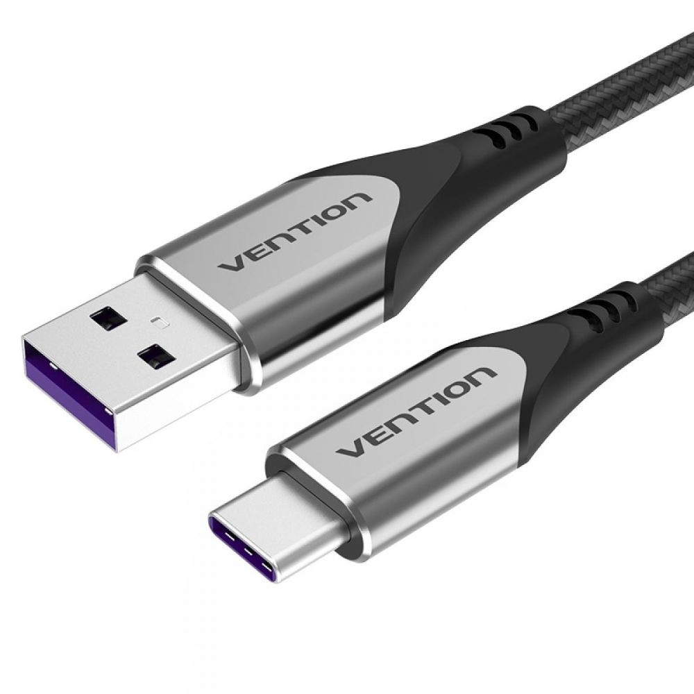 VENTION USB-A TO USB-C 5A/40W SUPER CHARGE 1M CABLE - Cryptech