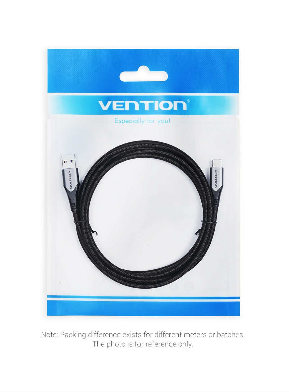 VENTION USB-A TO USB-C 5A/40W SUPER CHARGE 1M CABLE - Cryptech