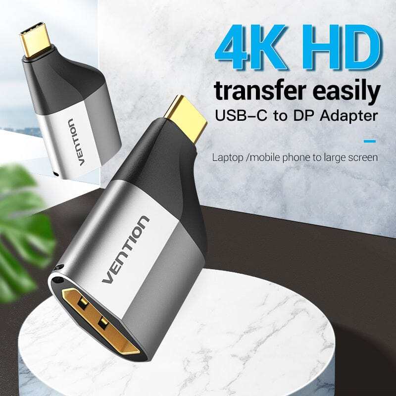 VENTION USB-C TO DP 4K/60HZ ADAPTER - Cryptech