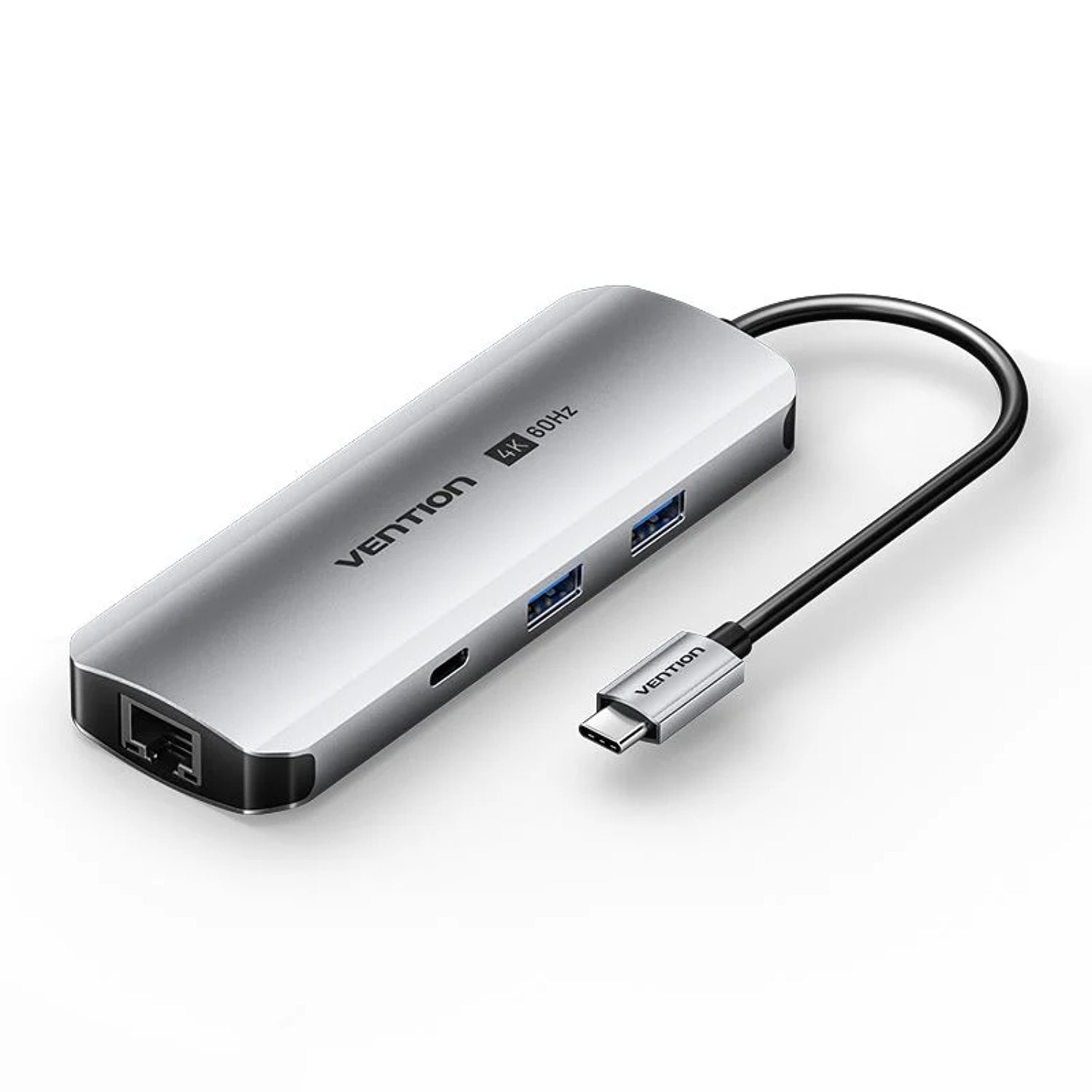 Vention USB-C to HDMI | USB-A x2 | USB-C | SD Card Reader | LAN | 3.5mm | PD100W | Dock