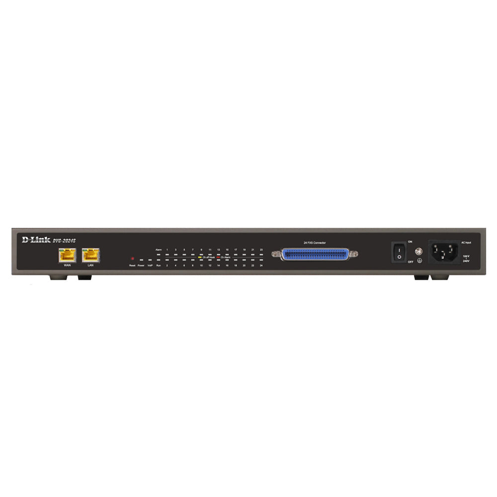 VOIP GATEWAY עם 24 יציאות FXS יציאת WAN יציאת LAN