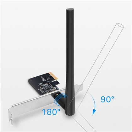 WIRELESS AC600 Dual Band PCI Adapter Archer T2E TP-Link