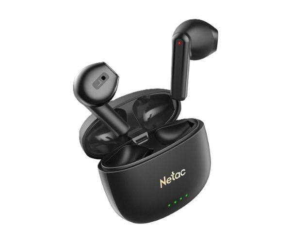 אוזניות NETAC LK35 Bluetooth 5.3 Up to 6Hrs Play Black Stereo